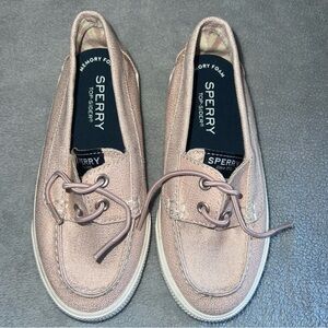 Sperry Kids Sneakers in Shimmering Pink